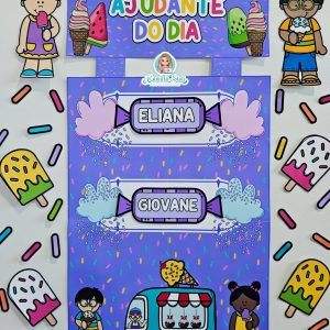 Ajudante do dia: doce aventura