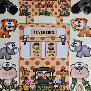 Aniversariantes do mês: Safari