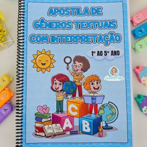 Apostila de gêneros textuais com interpretação
