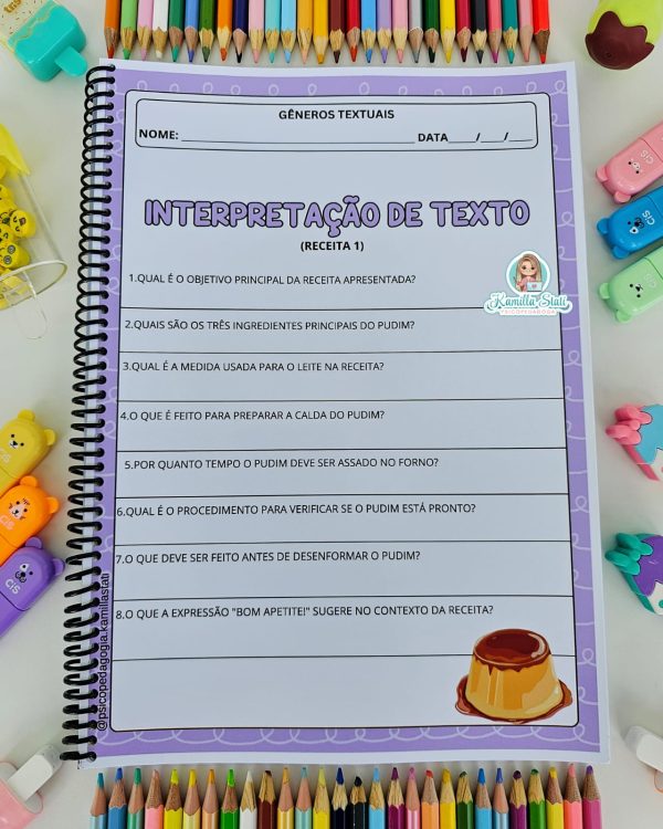 Apostila de gêneros textuais com interpretação - Imagem 5