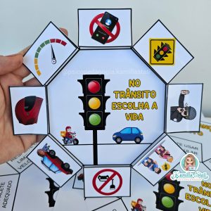 Atividade lúdica: trânsito seguro