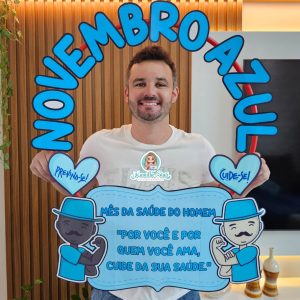 Bambolê para foto novembro azul