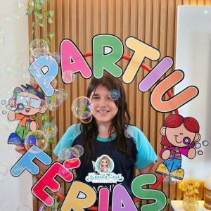 Bambolê para foto: partiu férias