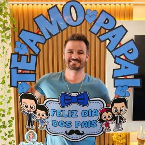 Bambolê para foto te amo papai