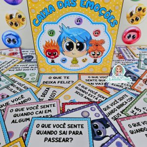 Caixa das emoções divertidamente