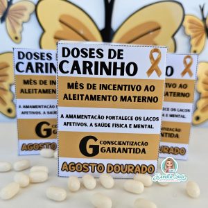 Caixinha pílulas Agosto Dourado