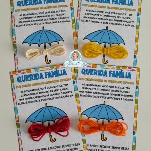Cartão Cordão para Reunião de Pais