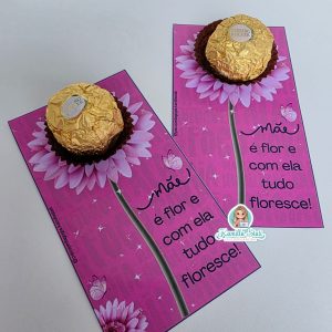 Cartão dia das mães para Ferrero Rocher