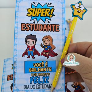 Cartão interativo dia do estudante