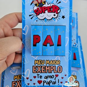 Cartão interativo dia dos pais