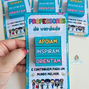 Cartão interativo dia dos professores