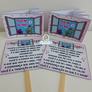 Cartão mamãe você é a escada da minha subida