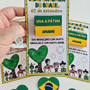Cartão interativo 07 de setembro