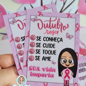 Cartõezinhos outubro rosa