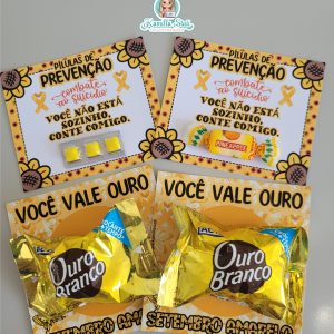 Cartõezinhos setembro amarelo