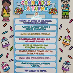 Combinados da turma: doce aventura