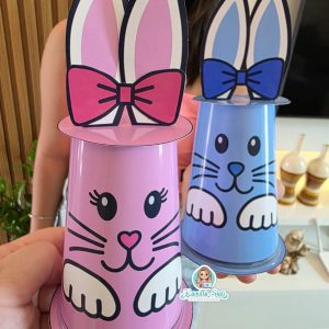 Copo de doces coelhinho