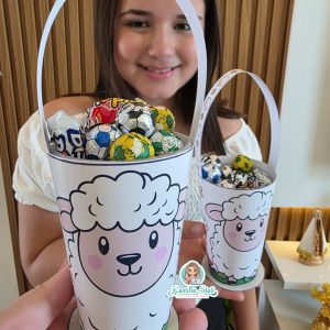 Copo de doces ovelha