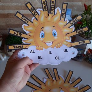 Fichas de leitura: AL EL IL OL OL