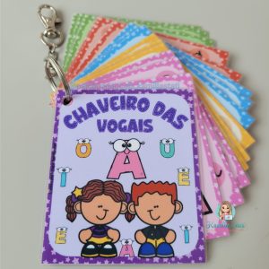 Chaveiro das vogais