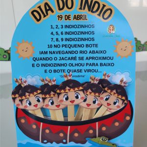 Luva musical: indiozinhos