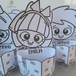 Dobradura: personagens do sítio