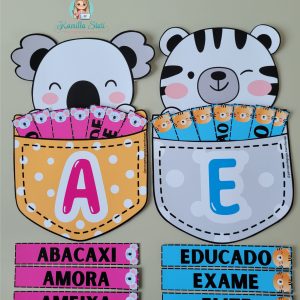 Bolsinhos da leitura: vogais