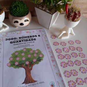 Jogo números e quantidades