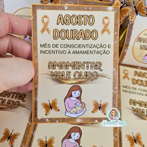Kit agosto dourado