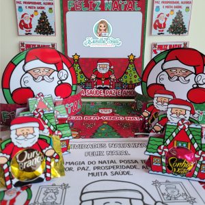 Kit de natal: Papai Noel