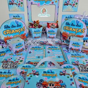 Kit dia das crianças divertidamente
