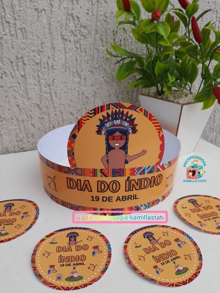 Kit dia do índio 1 - Oficina de Materiais Pedagógicos