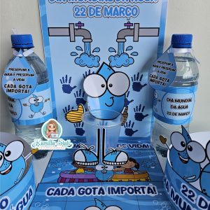 Kit gotinha dia da água