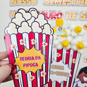 Kit reunião de pais teoria da pipoca