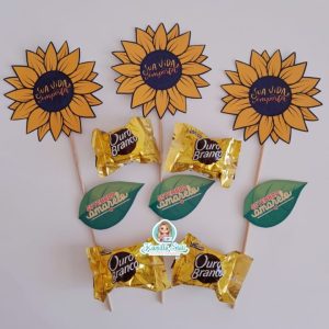 Lembrancinha Setembro Amarelo: girassol