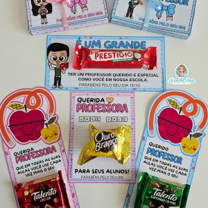 Lembrancinhas dia dos professores