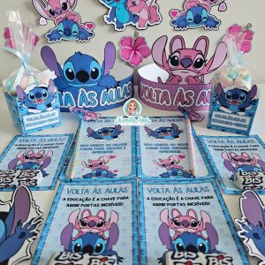 Lembrancinhas volta às aulas: Stitch
