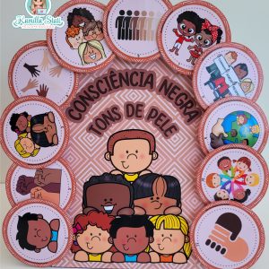 Luva consciência negra: tons de pele