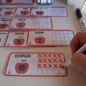 Marque a quantidade correta