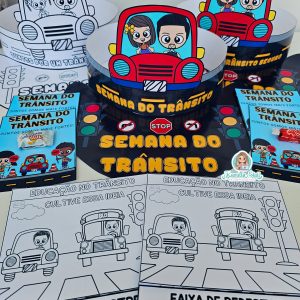 Mini kit semana do trânsito