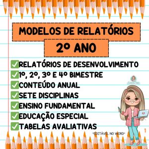 Modelos de relatórios 2º ano