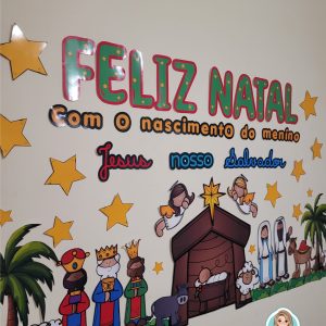 Painel de Natal Cristão