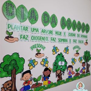 Painel dia da árvore