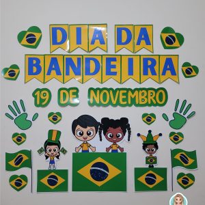 Painel dia da bandeira