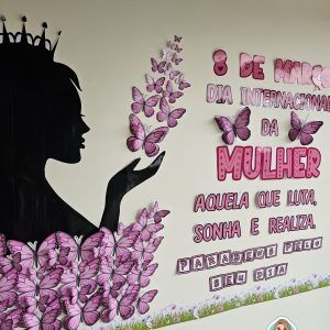 Painel dia internacional da mulher