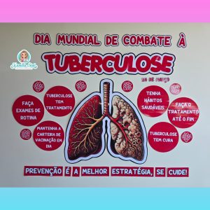 Painel dia mundial de combate à tuberculose