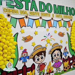 Painel festa do milho