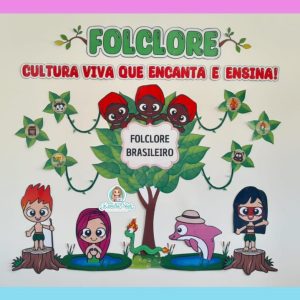 ️Painel Folclore árvore