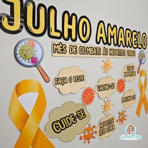 Painel julho amarelo