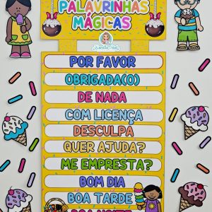 Palavrinhas mágicas: doce aventura